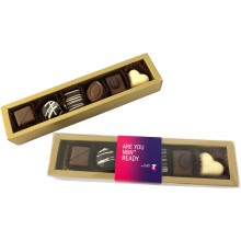 6 Pack Choc Box ASSORTED Pralines